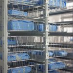 Sterile modular surgical medical supply wire storage racks