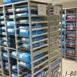 Sterile storage processing surgical tool kit slide out racks