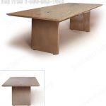Stone conference table rectangle big custom sizes