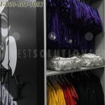 Storage racks uniforms jerseys costumes seattle tacoma bellevue