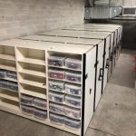 Storage shelving football equipment rooms