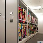 Storing clothes powered high density system