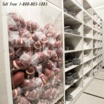 Storing football equipment