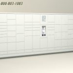 Student housing apartment delivery lockers pc7 80 combo