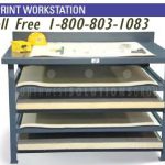 Super heavy duty table bench plan storage