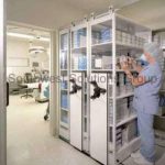 Surgical shelving sliding operating room hospital storage cabinets