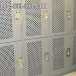 Tactical gear locker metal steel police officer storage lockers doors locking secure cabinets