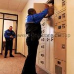Temporary property evidence refrigerated lockers storage