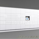 Temporary use intelligent electronic lockers storing package deliveries ssg tz 500