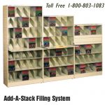 Tennsco add a stack shelving