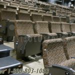 Theater seating auditorium fold down chair lecture hall