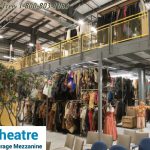 Theatre storage mezzanine costume storage