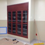 Thermofoil cabinets healthcare storage procedure room