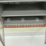 Thermofoil surgical suite storage cabinets healthcare acute care resource storage