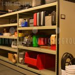 Tool crib parts storage system space saving racks cabinets