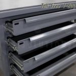 Tool storage workbench locking drawer cabinets