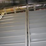 Top spacers high bay shelving joint library facility tamu utexas