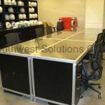 Trainers equipment tables football gear storage furniture