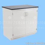Two door cabinet research lab casework furniture cabinetry