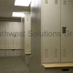 Uniform wardrobe police department lockers weapon storage adjustable metal locker dsm cabinet