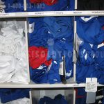 University athletics gear uniform storage cubbies