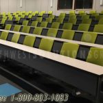 University classroom furniture lecture hall seating swing away chair