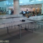 University library furniture tables modern design