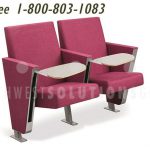 University school auditorium swivel seating