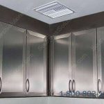 Upper stainless steel cabinets reusable moveable modular millwork storage casework dallas austin oklahoma city houston little rock wichita memphis kansas tx ok ar ks tn