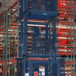 Vertical conveyer mezzanine lift steel