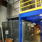 Vertical parts lift parts inventory elevator
