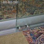 View series glass sliding door roller detail