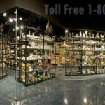 Visible storage museum shelving flexible modular racks collection shelf