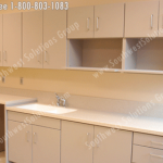 Wall cabinets counters casework storage movable millwork