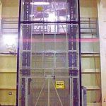 Warehouse materials lift parts storage elevator