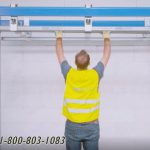 Warehouse pallet rack slim fit organizer