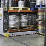 Warehouse rack systems pallet rack system beer keg cooler storage