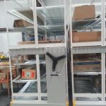 Warehouse shelving racks hand crank high density