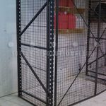 Warehouse wire partition cages industrial security fencing