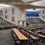 Waterfall auditorium fixed seating furniture sedia