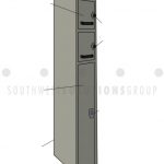 Weapon security crisis resource locking cabinet