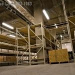 Wide span shelving prison property storage