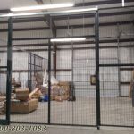 Wire mesh cages industrial manufacturing partitions
