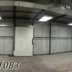 Wire mesh panel guards warehouse partitions
