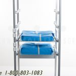 Wire modular racks carts baskets sterile surgical kit storage