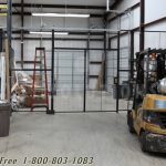 Wire partition enclosures gates cages fences warehouse