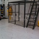 Wire partition warehouse caging industrial security fencing