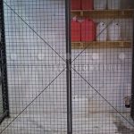 Wire partitions industrial security fencing