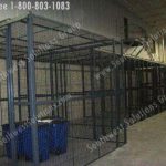 Wire partitions security cages industrial fence