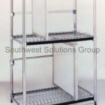 Wire racks vertical storage board panel shelving
